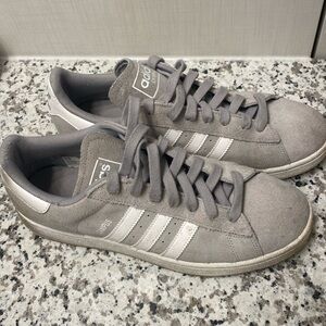 Adidas Campus Men’s Size 10 Light Grey Shoes